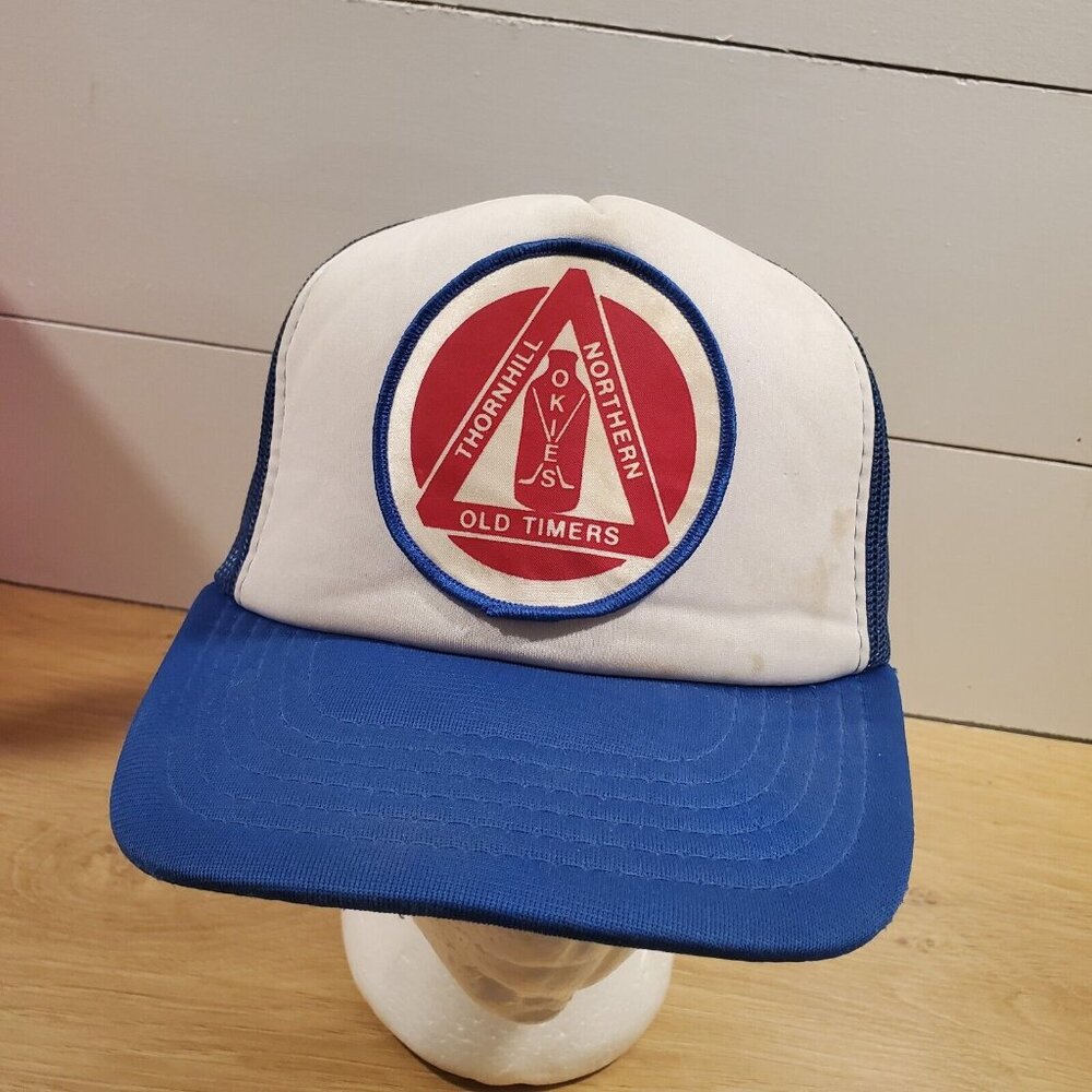 OKIES Thornhill Old Timers Hat Snapback Baseball Vintage 80s Cap Trucker